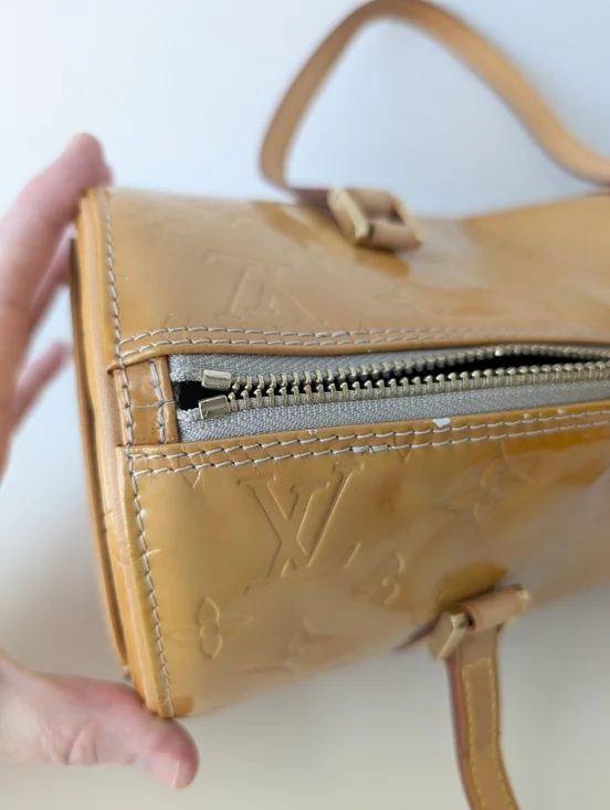 LV Vernis Papillon Shoulder Barrel Bag - Picture 10 of 11